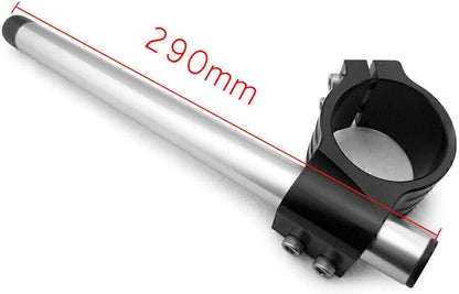 ya 4 8.14 Clip-On Handlebars 50mm Fork Tube Fit for Kawasaki ZX-14/ZX1400 ZX-10R ZX-6R