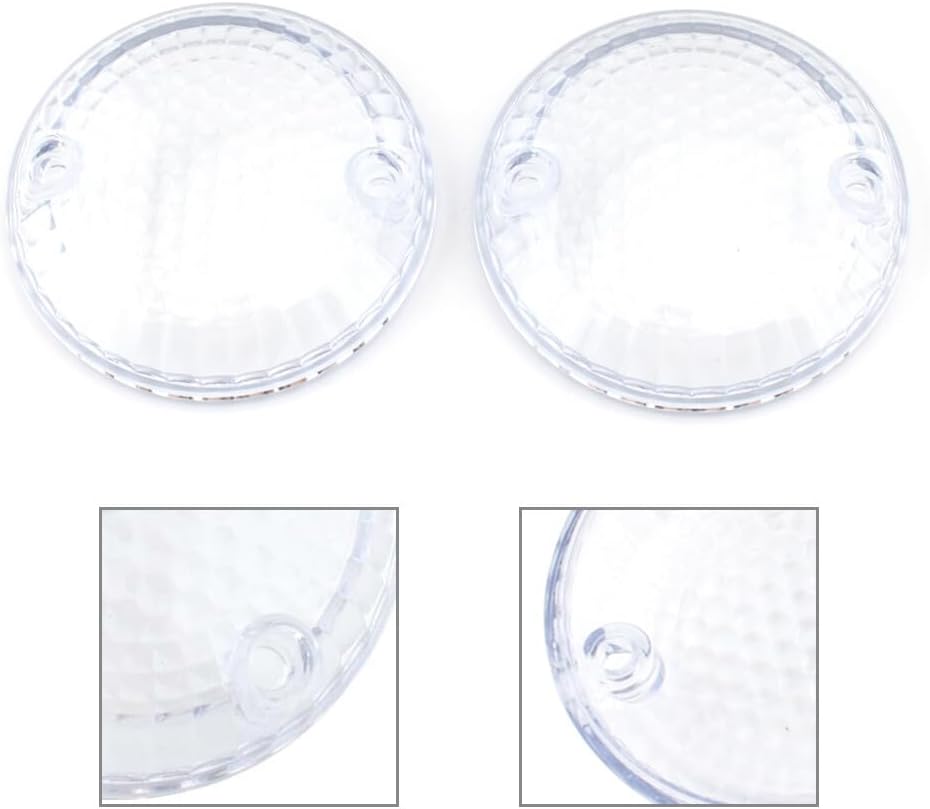 ya 4 8.8.2 Turn signal light lens cover suitable for Suzuki Invader 1400 VX800 transparent pair