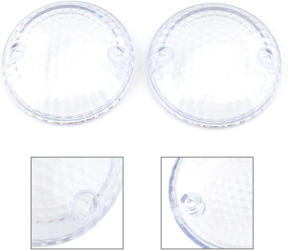 ya 4 8.8.2 Turn signal light lens cover suitable for Suzuki Invader 1400 VX800 transparent pair