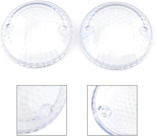 ya 4 8.8.2 Turn signal light lens cover suitable for Suzuki Invader 1400 VX800 transparent pair