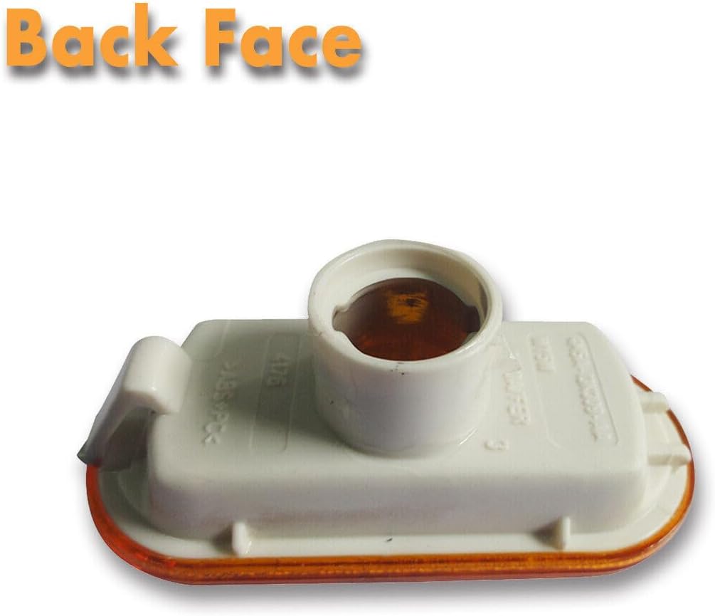 ya 7 8.24 baidi 1Pcs Yellow Fender Side Marker light Turn Signal Lamp for Ford Focus 2005-2008