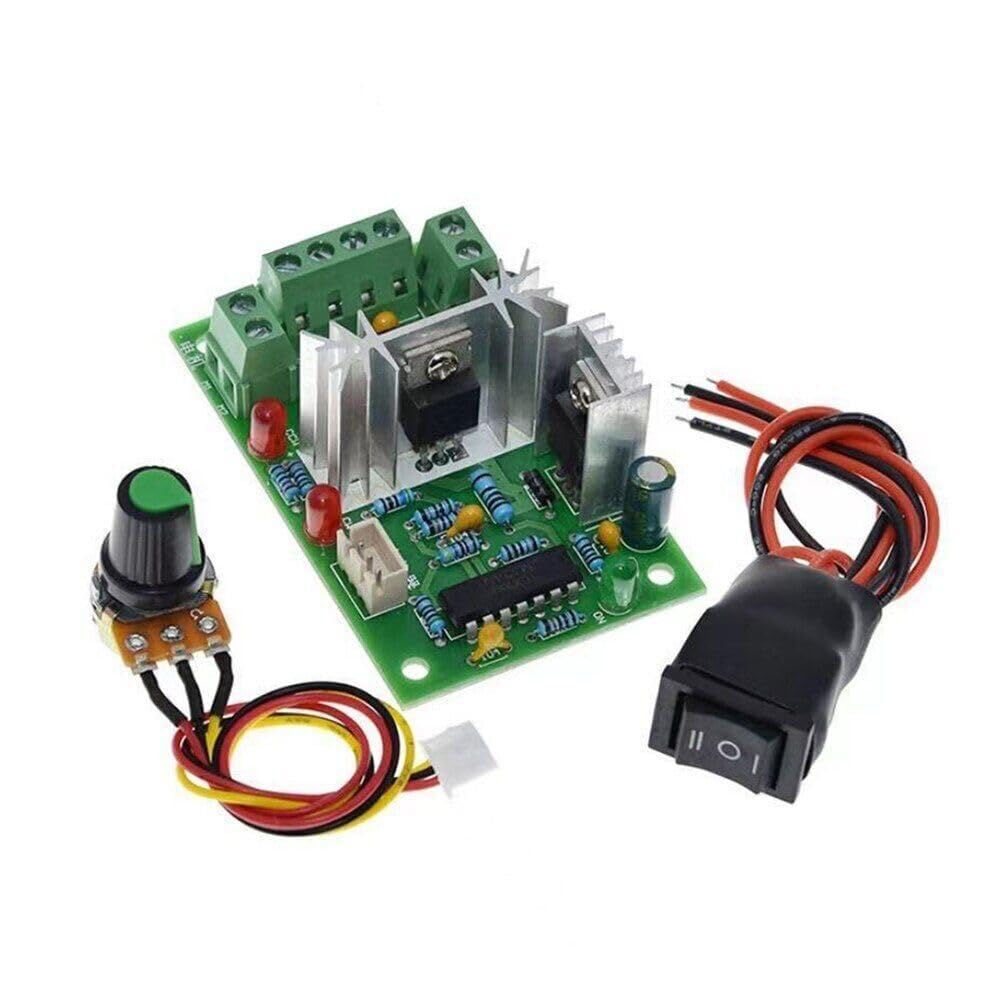 ya 16 10.20 baidi 6-30V 6A Motor Speed Controller Reversible PWM Control Forward/Reverse #W7*-