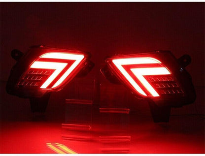ya 2 8.15 A pair of red LED rear bumper brake turn signals suitable for Mazda CX-5 CX5 2013-2016