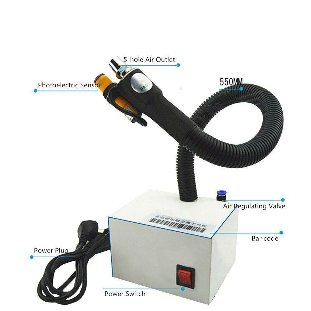 ya 16 10.20 baidi SL-080BF Electrostatic Eliminating Ion Air Gun Automatic Induction Dust Blow Gun