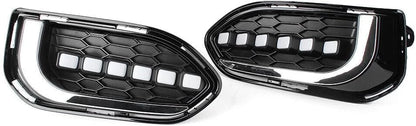 ya 9 10.24 Pair Auto LED Daytime Running Fog Driving Lights Lamp for Honda Fit Jazz 2018