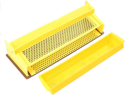 ya 4 8.14 For Beekeeping Tools Beehive Bee Pollen Trap Collector Yellow 15.35 * 7.95 * 3.94