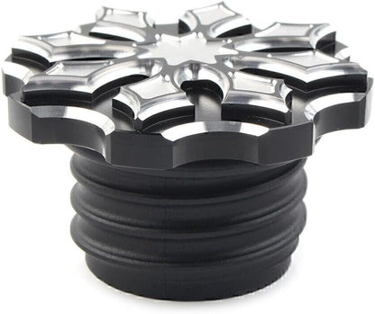 ya 4 8.8.2 Fuel Gas Tank Cap Cover Fit for Harley Sportster Touring Softail Dyna 92-17