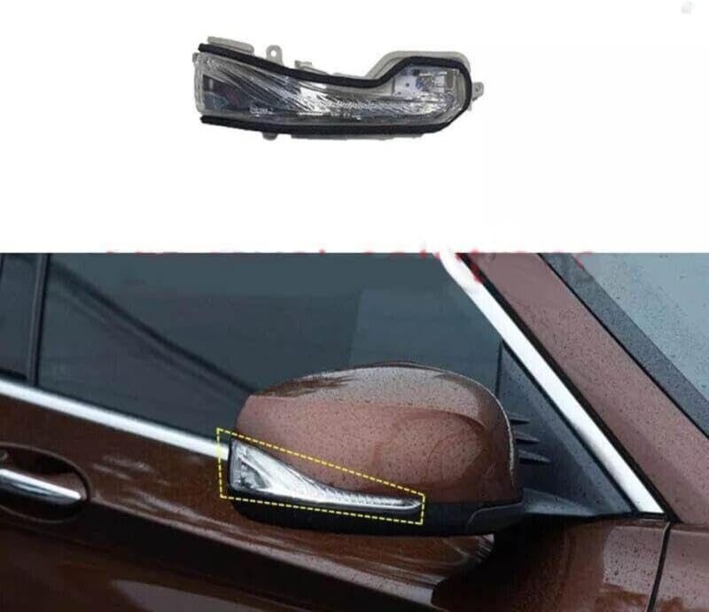 ya 4 8.14 Right Rview Mirror Turn Signal Replacement Part Suitable for Infiniti QX60 2016-20 QX50 2016-2024