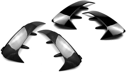 ya 4 8.14 2x Rear Bumper Spoiler Canard Air Vent Fit for Mercedes-Benz A-class W177 A200 A220
