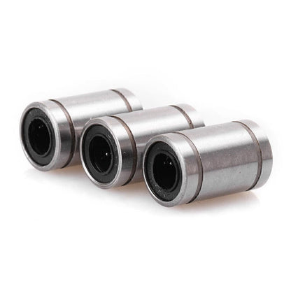 ya 16 10.20 baidi 6X 8mm Linear Ball Bearings Bush Bushing Linear Motion Bearing Silver Fit LM8UU