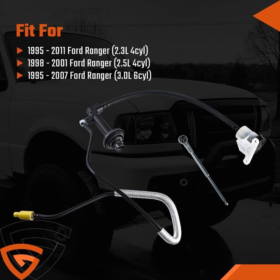 ya 4 8.10 Pre-Filled Clutch Master Cylinder Slave Line For 95-11 for Ford Ranger 2.3 2.5 3.0L