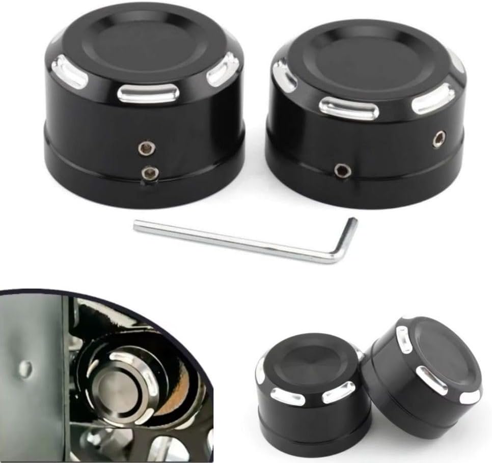 ya 23 10.7 baidi Aluminum alloy motorcycle rear axle cover bolt and nut cap for Harley-Davidson Softtail 2018-2024