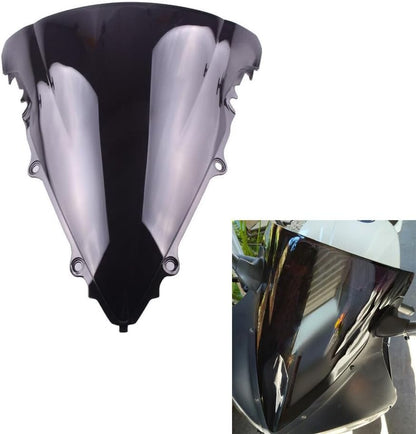 ya 2 8.15 Front Windshield Windscreen for Yamaha YZF R6 2003-2005 R6S 06-2009 Motorcycle