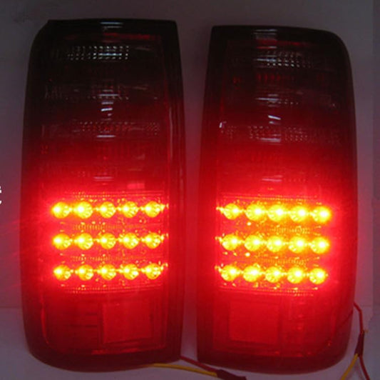 ya 4 8.14 RED+SMOKE LED TAIL LIGHT FOR 1991-1997 for Toyota LAND CRUISER FJ80 LC80 for Lexus LX450 