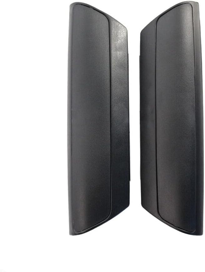 ya 9 10.24 Left+Right Front Interior Door Handle Cover Mount Black for VW T5 2009 2010