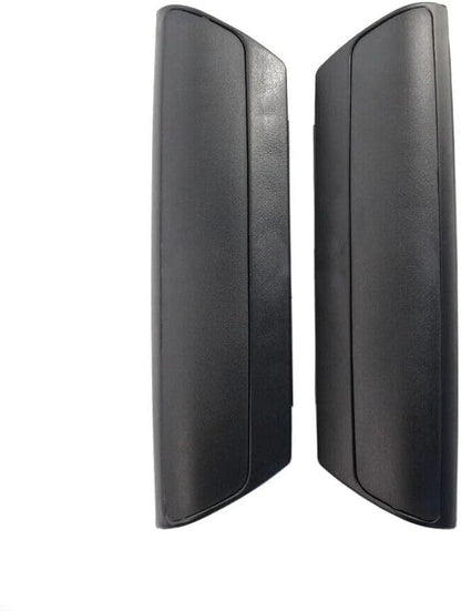 ya 9 10.24 Left+Right Front Interior Door Handle Cover Mount Black for VW T5 2009 2010