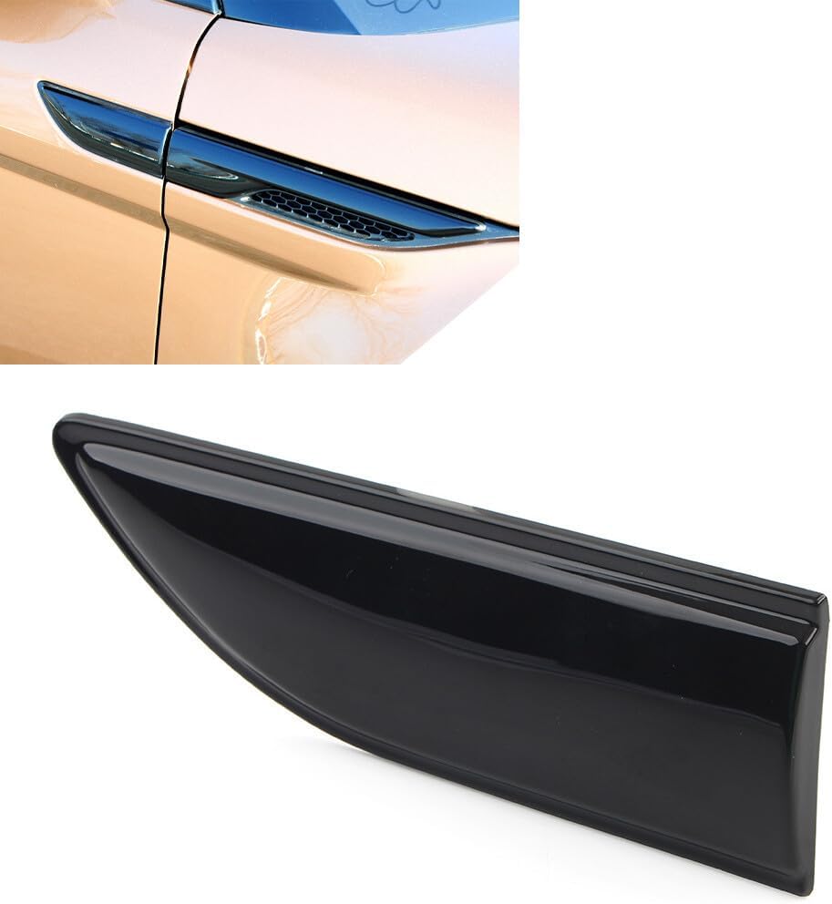 ya 4 8.14 for Land Rover for Range Rover Evoque Glossy Black Front Door Upper Molding Trim