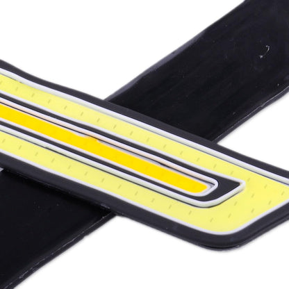 ya 4 8.14 2 Pack COB Flexible DRL Auto Accessories LED Daylight Daytime Running Light DC 12V 