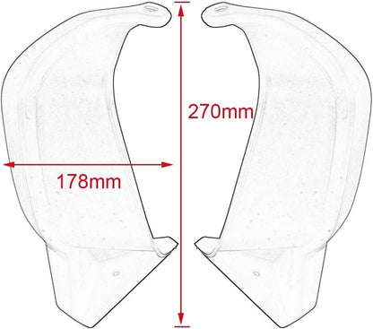 ya 7 8.24 baidi New motorcycle ABS hand guard protection pad suitable for 14-21 for Honda NC700X NC750X NC750S