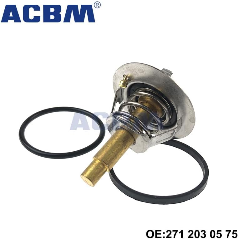 ya 2 8.15 Thermostat & Seal O-Ring for Mercedes C230 2003-2005 2712000015