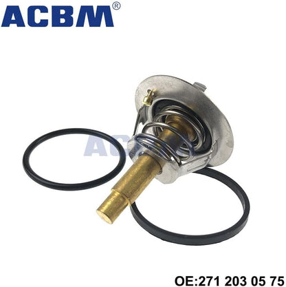 ya 2 8.15 Thermostat & Seal O-Ring for Mercedes C230 2003-2005 2712000015