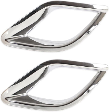 ya 4 8.24 baidi 2 pack chrome rear fog light cover fits 2012 2013 2014 for Mazda CX-5 @