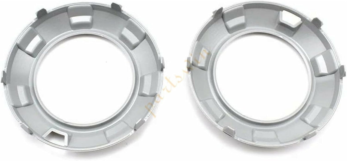 ya 4 8.10 2-piece silver protective cover f for Ram e for front fog lights, suitable for Mitsubishi for Pajero Montero