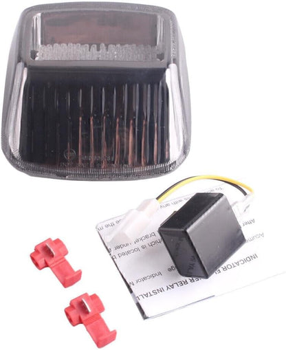 ya 7 8.24 baidi For Harley Deuce All Years/V-ROD 2002-2011 1x Smoke LED Taillight Brake Lamp