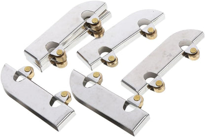 ya 26 10.21 baidi 6 Pcs Sliding Door Rollers Pulley for Cabinet Doors Guide Pulleys