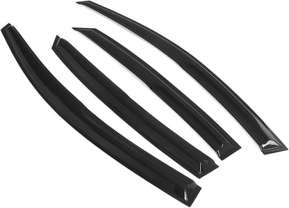ya 6 8.24 baidi for 18-2023 for Kia Rio Sedan Rain Guards Vent Deflector Shade Outside Window Visor