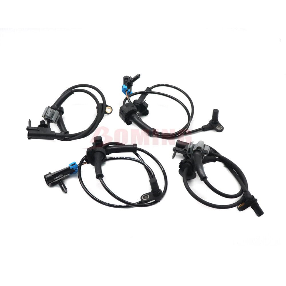 ya 2 8.15 4 Pack ABS Wheel Speed Sensor for Cadillac for Chevrolet Suburban Tahoe for GMC Yukon 