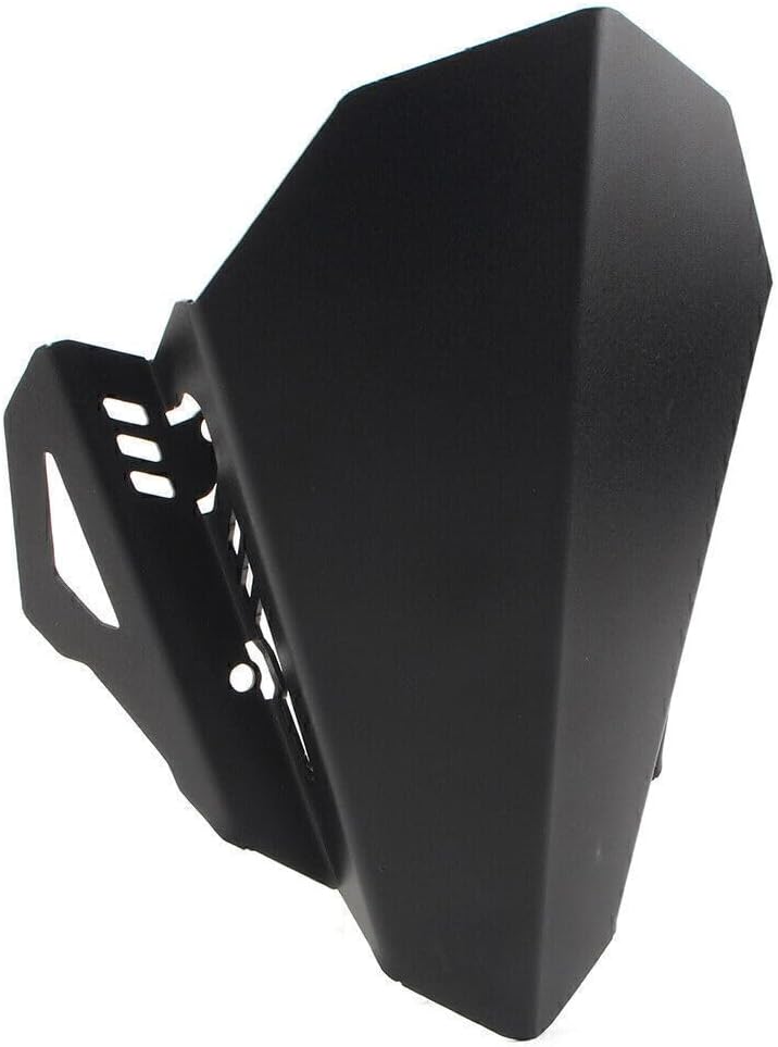 ya 2 8.15 Black Windshield Windscreen Wind Deflector Fit for Yamaha MT-07 FZ-07 2018-2021