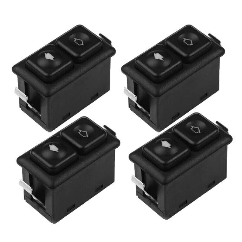ya 5 8.10 Set of 4 Illuminated Power Window Switch for BMW E23 E24 E28 E30 61311381205