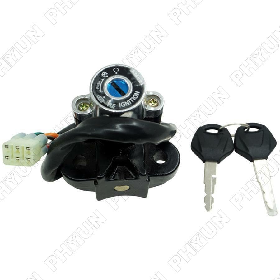 ya 4 8.24 baidi Motorcycle Modified Ignition Key Lock Switch Kit for Kawasaki for Yamaha Universal