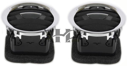 ya 10 9.16 baidi 2 * Chrome Dashboard AC Ventilation kit Suitable for Opel #13417363#