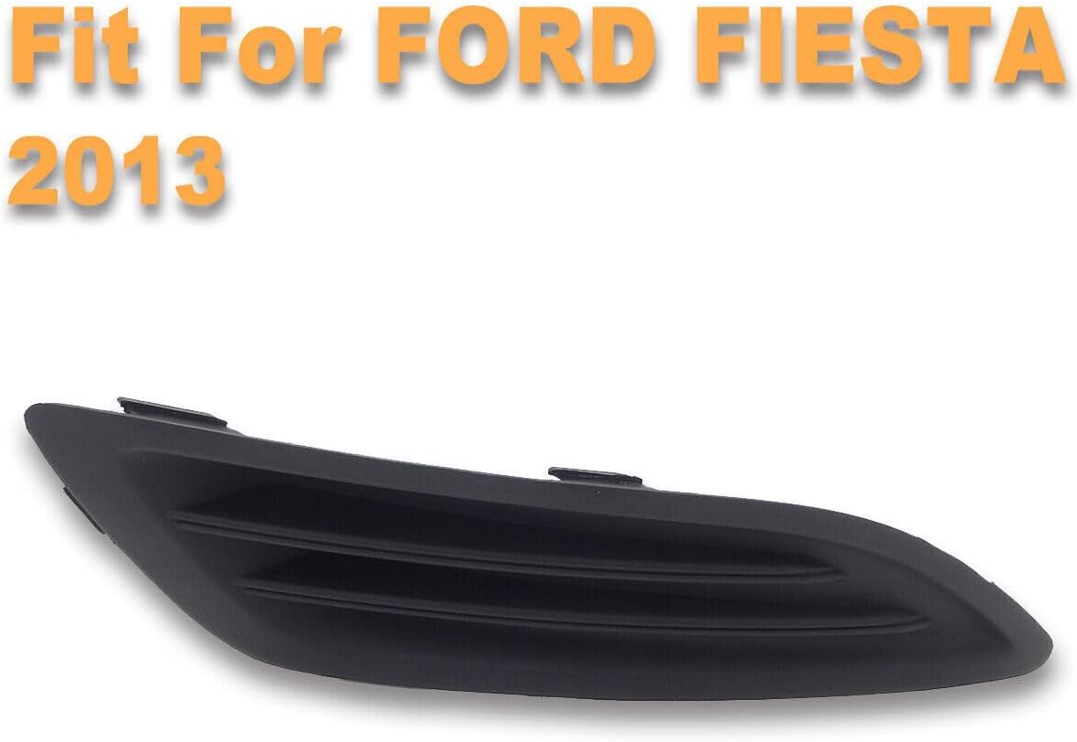 ya 7 8.24 baidi 1Pcs Fog Light Lamp grille cover bezel W/O Hole Right for Ford Fiesta 2013-2015