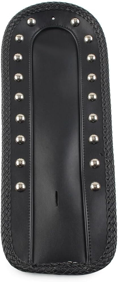 ya 4 8.8.2 Rear Fender Bib Solo for SEAT for Harley Sportster XLH 1200 1100 883 PU-Leder Black