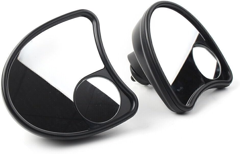 ya 13 9.15 baidi Rear Wide Angle Blind Spot Mirrors Fairing Mount Side Fit Touring Electra Glide