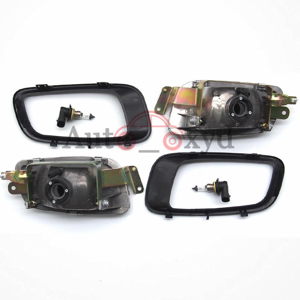 ya 7 8.24 baidi 2X Front Fog Lights Lamps+Cover 00-03 for Mitsubishi Pajero Montero V73 V75 V77