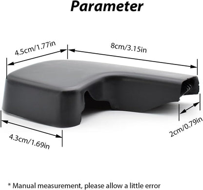 ya 2 8.15 Front WINDSCREEN Wiper Arm Nut Cover Cap Fit for BMW 3 E90 E91 E92 E93 RHD 04-13