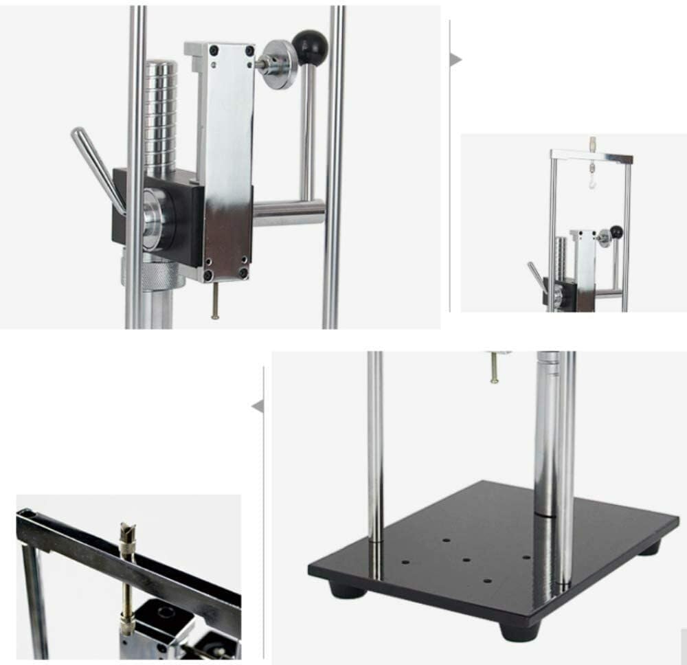 ya 16 10.20 baidi Hand Press Manual Force Gauge Test Stand 500N Manual Pull Pressure Test Stand