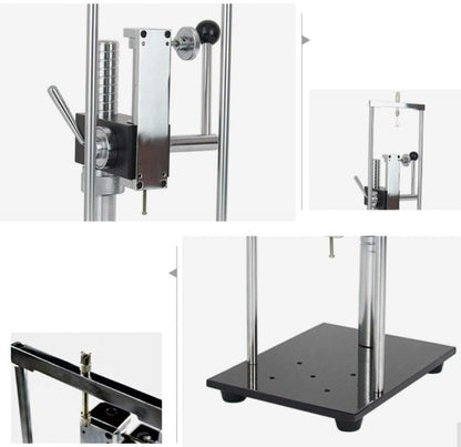 ya 16 10.20 baidi Hand Press Manual Force Gauge Test Stand 500N Manual Pull Pressure Test Stand