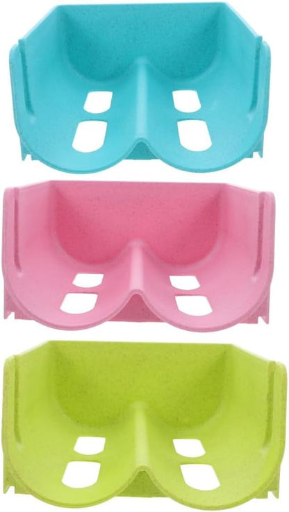 ya 26 10.21 baidi 3 Pcs Bevera Stora Box Bottle Holder for Refrigerator Frid Bins