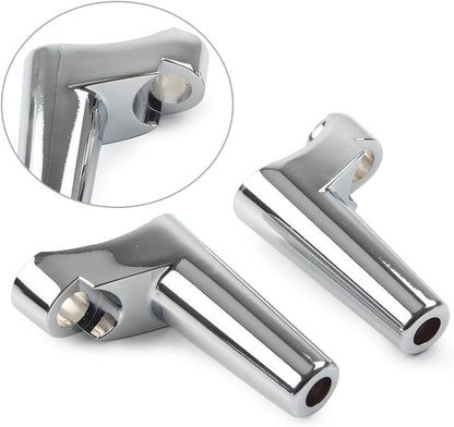 ya 2 8.15 for Harley Dyna Sportster XL883N Front Turn Signal Mounts Relocation Kit Chrome