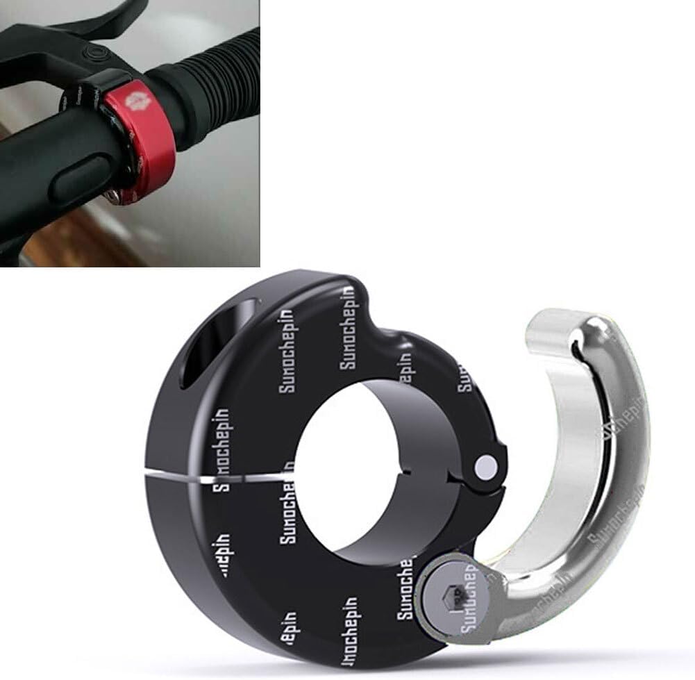 ya 6 8.24 baidi Helmet Hook Holder CNC Hanger Hook Motorcycle ATV Silver Fit 21-28mm Handlebar