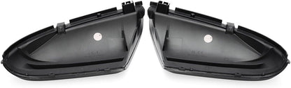 ya 7 8.24 baidi for Dodge for Ram 1500 2500 Smoked Dynamic LED Side Mirror Turn Signal Puddle Lights 