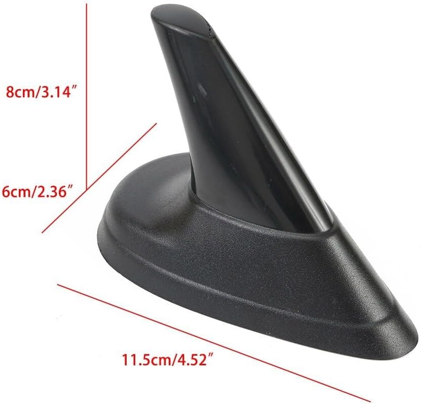 ya 6 8.24 baidi 1 set of black Look Fin aerial dummy antenna suitable for Saab 9-3 9-5 93 95 AERO components