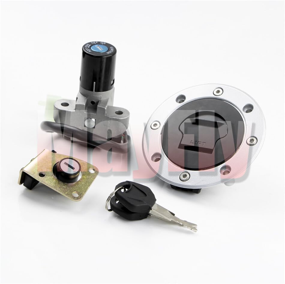 ya 6 8.24 baidi Fit For VX800 RF400 RF600 RF900 Ignition Switch Lock Fuel Gas Cap Cover Key for SEAT