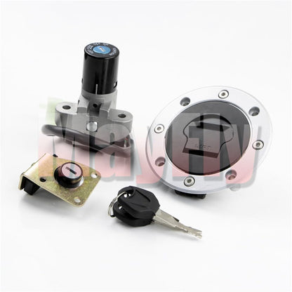 ya 6 8.24 baidi Fit For VX800 RF400 RF600 RF900 Ignition Switch Lock Fuel Gas Cap Cover Key for SEAT