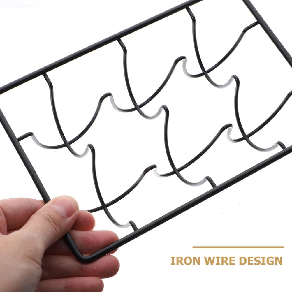 ya 26 10.21 baidi 1PC Holder Black Tray Skelter Dispenser Rack Stora Display Rack